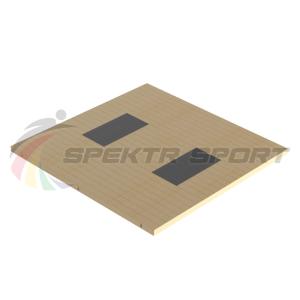 Купить Помост тяжелоатлетический 3х3х0,1м, рез. амортизаторы 1х0,5х0,04м в Снежинске 