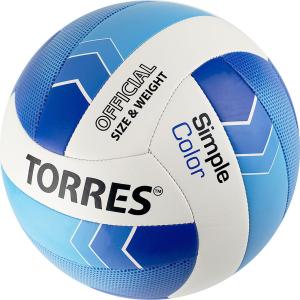 Купить Мяч волейбольный Torres Simple Color любительский р.5 в Снежинске 
