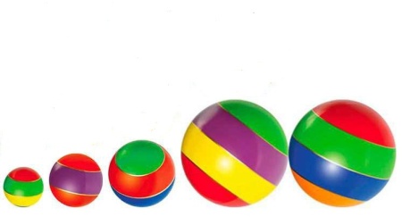 Купить Мячи резиновые (комплект из 5 мячей различного диаметра) в Снежинске 